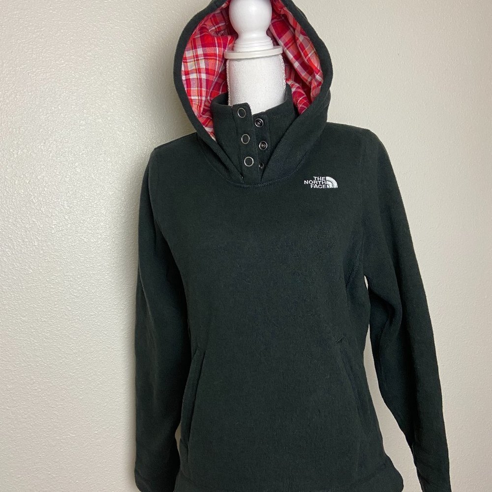The North Face Crescent Sunset Knit Fleece Hoodie Pullover